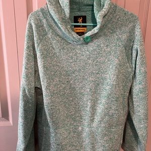 Teal Browning hoodie